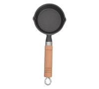 Générique Poêle Mini Fonte Robuste Antiadhésive pour Omelettes Œufs Steak Cuisson Rapide Usage Domestique