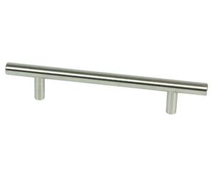 Générique - Poignee baton marechal diametre 12 mm pour porte ou tiroir de meuble-inox massif - Entraxe mm.320 - Long. mm.380 - Haut. mm.32 - Ø mm.12 -