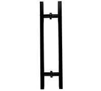 Générique Poignée de Porte carrée en Acier Inoxydable, Usage intensif, pour Bureau, Garage, Maison