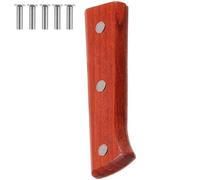Générique Poignée de Rechange en Bois pour Couteau de Chef Grip Antidérapant, Résistance à L'usure et Prise Confortable, Légère pour Ustensile Cuisine Professionnel