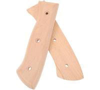 Générique Poignée de rechange pour cutter Poignée pratique Poignée de coupe-cuisine en bois beige, prise en main confortable, surface polie sans bavures, pour couteau de cuisine et usage