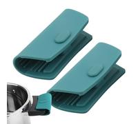 Générique Poignée En Silicone Pour Poêle En Fonte | 1 Paire De Couvre-Poignée En Silicone - Accessoires de Cuisine Résistants à la Chaleur pour Cuisinière Four Barbecue Cuisson Camping Grill
