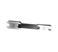 Générique Poignée ergonomique rotative à 360 degrés avec clé à molette à extrémité ouverte pour usage industriel automobile professionnel Clé multi-outils en acier carbone