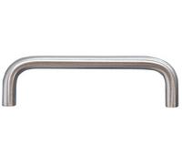 Générique - Poignee fil 6434 pour porte ou tiroir de meuble-inox massif - Entraxe mm.160 - Long. mm.170 - Haut. mm.35 - Ø mm.10 -