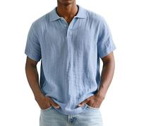 Générique Polo Homme Manches Courtes, Securite Ete Lot Marque Shirt Manches Courtes Papa Polo Respirant 3XL Vetement Homme Pas Cher Personnalisable Vêtements 3XL