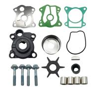 Générique Pompe Liquide Refroidissement Moteur pour Marine pour Hors-Bord Moteur pour BF 25 35 HP Kit De Turbine De Pompe À Eau avec Boîtier 06193-ZV7-020 06193-ZV7-010 06193-ZV7-020
