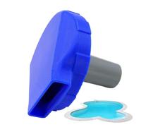 Générique Pool Inlet Nozzle - Pool Water Connector Kit, Inlet Nozzle and Hole Plug | 360° Swivel Rotatable in-Let Spa Replacement for Lawn Patio Swimming Garden Fountain
