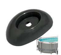 Générique Pool Leg Caps- 10cm Adaptable Friction Support Stand | Effortless Round Frame Pool Leg Caps | Lightweight for Indoor Outdoor Backyard Lawn Beach Water Sports