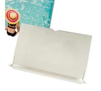 Générique Pool Skimmer Door, Flapper Replacement Part, Abs Sponge Insert, Precise Fit and Durable Design, for Pool Skimmer Model 1091wm Maintenance, 20.5x12.5cm/8.07x4.92 inches, White, 1pc