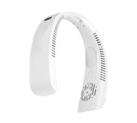 Générique Portable Neck Fan 3 Speed Bladeless Wearable Cooling Fan