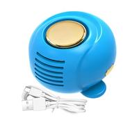 Générique Portable Silent Mini Bladeless Electric Fan, Wearable Cooler, 2.6x2.7x2.8 Inch Personal Device, Rechargeable Fan, Silent Design, Cooling Tool for Travel and Outdoor