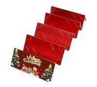 Générique Porte-Argent de Noël Pince À Billets Commémorative avec Enveloppe | Livre De Cartes D'anniversaire Pour Adultes Garçons Filles Vacances Anniversaire École Fête Célébration