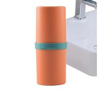 Générique Porte-Brosse À Dents pour Voyage,Boîtier Étanche Et Lisse | Conteneur pour Dentifrice Et Brosse À Dents,pour Famille Maison Voyage Camping Déplacement Salle de Sport Hôtel Randonnée