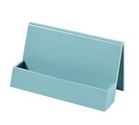 Générique Porte-Cartes de Bureau Présentoir pour Cartes de Visite Porte-Cartes de Visite, Bleu, Durable et utile