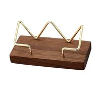 Générique Porte-Cartes en Bois pour Cartes de Visite - Organiseur de Table