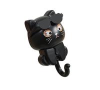 Générique Porte-clés pour animaux de compagnie de dessin animé, Black | Construction en plastique, organisation des accessoires de clés, maison ou bureau, utilisation en intérieur,