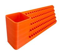Générique Porte- De Tournevis - Rangement D'outils, Support D'extension De Perceuse Magnétique, Plateaux À Douilles Compacts, Organisateur D' Hexagonaux Peu Encombrant pour Atelier D'électricien D