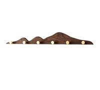 Générique Porte-manteau Mural En Bois Massif, Forme Montagne Créative