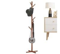 Générique Porte-Manteau,Porte-Manteau Autoportant | Support de cintre,Coat Rack multi-crochets, Coat Rack peu encombrant, Clothes Holder pour entrée, couloir