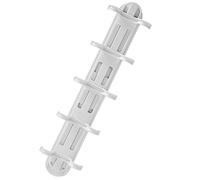 Générique Porte-manteau Suspendu Télescopique Ps Blanc Cuisine et Placard | Tasse A Cafe, Installation Adhésive sans Perçage, Rangement Discret 27-45cm, pour Casseroles et Ustensiles
