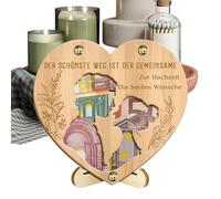 Générique Porte-Monnaie de - Décoration de en Forme de cœur, enveloppes d'argent de au Design élégant, mariée de Jeunes mariés, Accessoire de célébration pour Les invités et Cadeaux de f