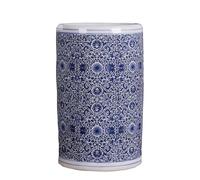 Générique Porte-parapluies en céramique, Vase à Fleurs en Porcelaine Bleu et Blanc,A,45 * 27cm/17.7 * 10.6in