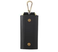 Générique Portefeuille Porte-Clefs | Portefeuille De Rangement en Cuir PU pour Clés,Porte-Monnaie Rétro Compact pour Pièces Et Clés pour Femme Homme Maison Bureau École