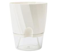 Générique Pot Arrosage Automatique - 20cm Pots Fleur Autoirrigation, Réservoir Intégré, Conteneur, Système Hydratation | Décoratif Pot Jardin Intérieur, Bureau, Chambre, Balcon, Terrasse