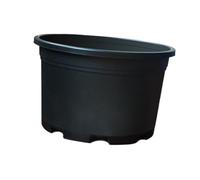 Générique Pot de Fleurs à La Forme Moderne Large et Basse Jardinière pour Plantes en PP Résistant Bon Drainage pour Boutique de Jardinage et Balcon Prat, 45 Cm