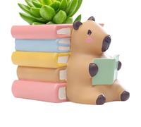 Générique Pots Mignons pour,Statue en Résine Décor de Bureau Porte-Crayons - Pots de Fleurs Animaux Drôles | pour Tablette Rebord de Fenêtre Salon Chambre Intérieur Extérieur Balcon Patio Jardin