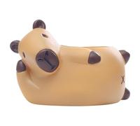 Générique Pots Mignons pour,Statue Sculpture en Résine Originale - Cache-Pot Animal avec Trous de Drainage - pour Intérieur Extérieur Salon Chambre Balcon Patio Jardin Table Étagère