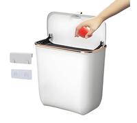 Générique Poubelle De Porte De Placard - Poubelle Montable De 7 Litres, Aide Au Compostage Peu Encombrante Pour Armoires De Cuisine | Idéal Pour Salles De Bains, Chambres Et Intérieurs