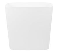 Générique Poubelle Étroite Multifonction en PP Blanc pour Chambre et Salon | Design Moderne, Lignes Lisses, Usage Pratique au Quotidien, Structure Solide, Style Simple et Élégant
