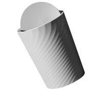 Générique Poubelle Plastique Seau à Ordures Compact et Fonctionnel avec Couvercle Basculant 12l pour Salon Cuisine