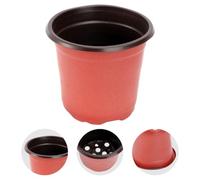 Générique PP Pot de Fleurs Diamètre 90mm 100 Pièces en Plastique Respirant
