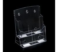 Générique Présentoir de Brochures transparent, porte-brochures en acrylique, porte-brochures en plastique, présentoir de brochures, Table de littérature