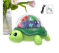 Générique Projecteur Lumineux Pour Chambre Enfant,Lampe Projection Mignonne | Lampe Décorative Tortue 4 Couleurs Ambiance Lumineuse Chambre Bébé Ado Décoration