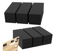 Générique Protecteur De Mur pour Tête De Lit, 23 Pièces Protecteur De Meubles, Coussinet Anti-Bruit pour Chaise, pour Propriétaires Locataires Dormeurs Légers Bureau Hôtel