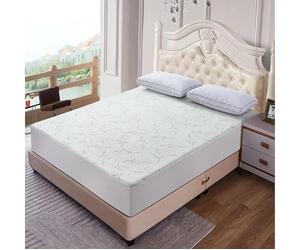 Générique Protection de Matelas en Bambou de Qualité Supérieure - Housse de Matelas Respirante Imperméable Ultra Douce pour Le Confort et la Protection Bonnet 40 cm (140 x 190 cm)