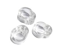 Générique Protection de sécurité arrêt porte maison Transparent Silicone poignée protecteur matériel domestique Ding prévention garde