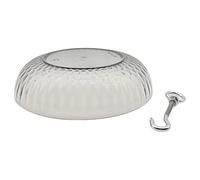 Générique Protective Bird Baffle - Clear Dome Shield for Feeders | Durable with Easy Mount, Outdoor Guard, Birdwatching Accessory for Backyard Garden Yard Porch Patio Outside