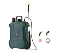 Générique Pulvérisateur Électrique Distributeur Agricole à Batterie Pulvérisateur à Bretelle Arroseur de Jardin avec Buses Interchangeables Adapté pour Le, 15l Vert