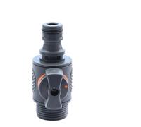 Générique Raccord De Tuyau Adaptateur de Robinet en Plastique 3/4" mâle/Femelle, raccord Rapide avec à Bille for Tuyau d'arrosage, rallonge, réparation, Pistolet Eau(A-2PCS)