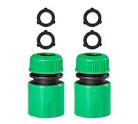 Générique Raccord De Tuyau Ensemble de raccords Rapides for tuyaux d'arrosage, Adaptateur raccord Femelle/mâle 1/2" 3/4" for système d'irrigation(Color 06)