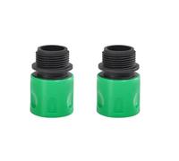 Générique Raccord De Tuyau Ensemble de raccords Rapides for tuyaux d'arrosage, Adaptateur raccord Femelle/mâle 1/2" 3/4" for système d'irrigation(Color 03)