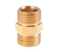 Générique Raccord De Tuyau Raccord D'extension for Tuyau De Nettoyeur Haute Pression, Filetage Mâle 14 Mm vers 15, Adaptateur Coupleur Femelle(Color02)
