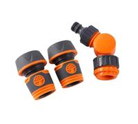 Générique Raccord De Tuyau Raccord Rapide for Tuyau 1/2" 3/4" r 180°, coude Rotatif à dégagement, raccord for Jardin, Agriculture, Serre, Irrigation, Lave-Auto(3I4 Pipe Kit)