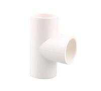 Générique Raccords de tuyauterie en PVC Blanc 20-32 mm Droit/coude/té/Croix | Joints d'adaptateur d'eau 3 à 6 voies(WHITE,I.D 25mm)