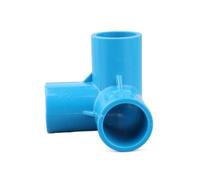 Générique Raccords de tuyauterie en PVC Bleu 20-32 mm Droit/coude/té/Croix | Joints d'adaptateur de conduite d'eau à 3-6 voies(Green,I.D 20mm)