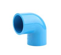 Générique Raccords de tuyauterie en PVC Bleu 20-32 mm Droit/coude/té/Croix | Joints d'adaptateur de conduite d'eau à 3-6 voies(Silver,I.D 32mm)